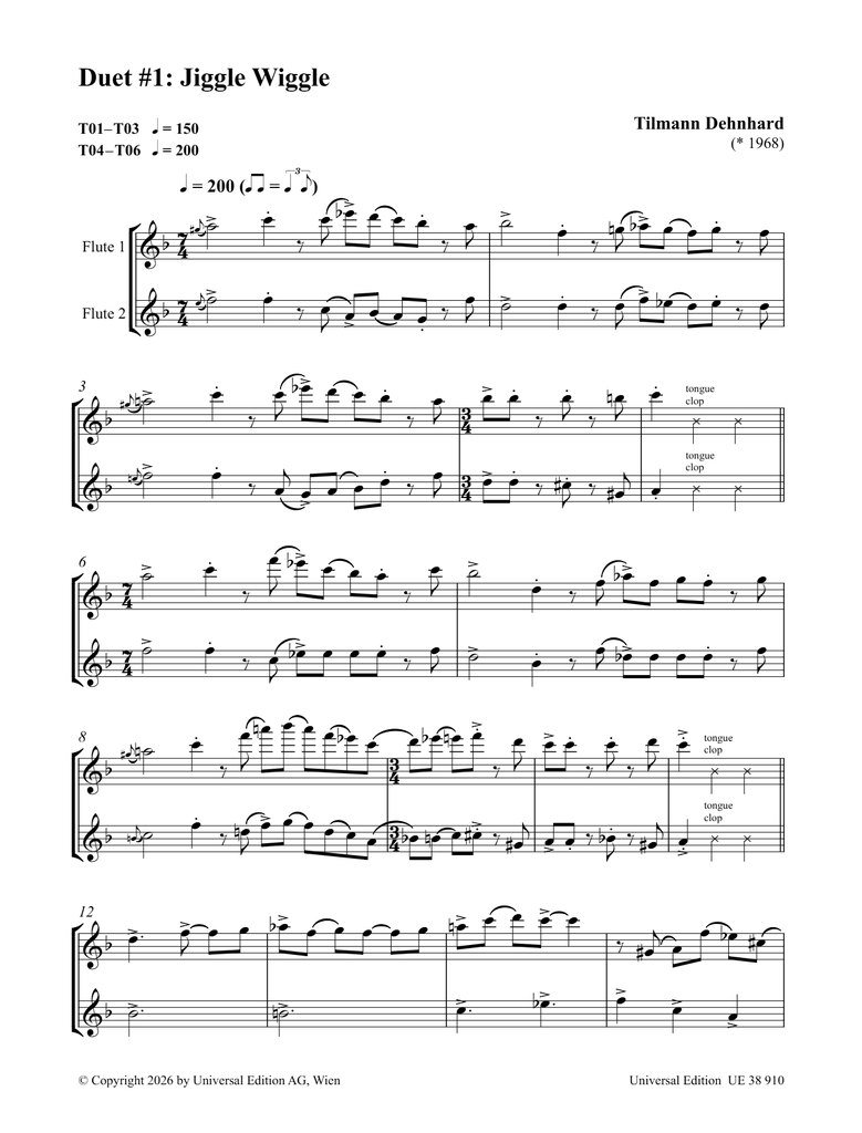 10 Flute Duets