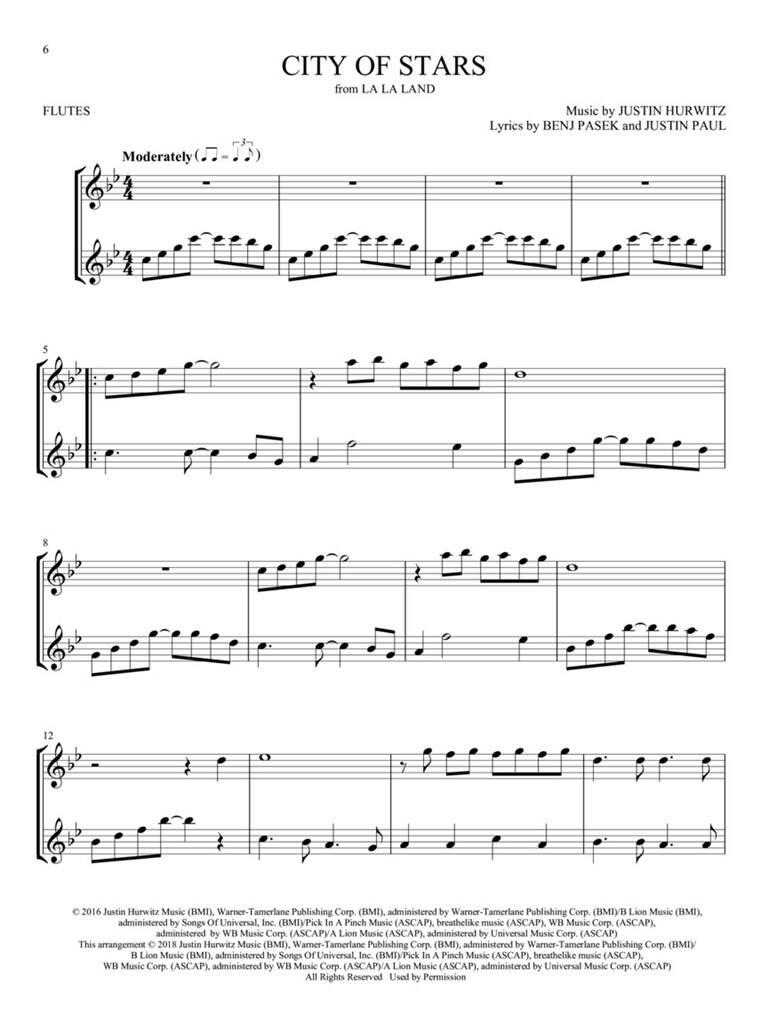 Movie Songs for Two Flutes