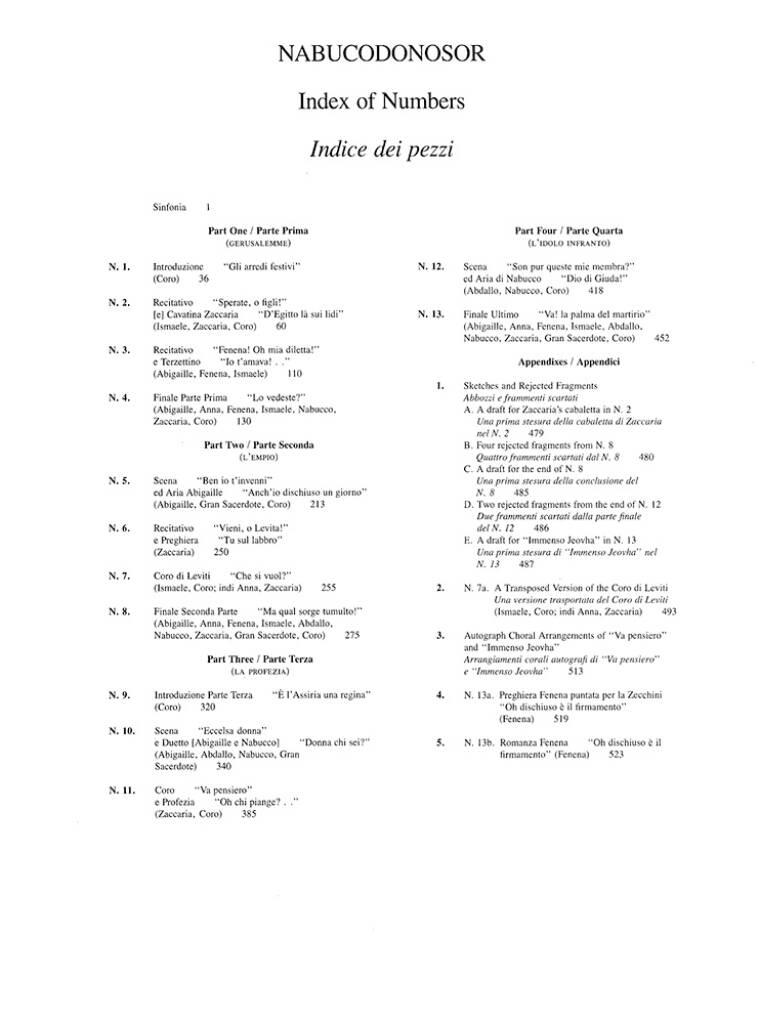Nabucodonosor (Critical Edition – Study Score)