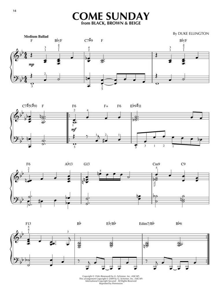 Jazz Solos Volume 9 - Duke Ellington