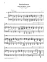 Variations on an Original Theme op. 10 for Viola and Piano