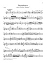 Variations on 'Trockne Blumen' in e minor pos. 160 D 802