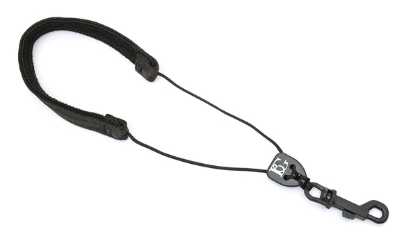 Draagband BG S85SH Nylon XS voor (Gebogen) Sopraansax. (Snap Hook)