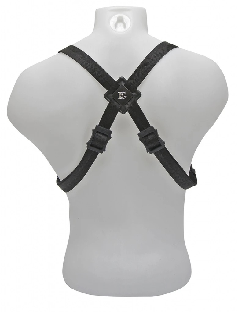 Harnas BG S43MSH voor Saxofoon (Man XL, metal snap hook)