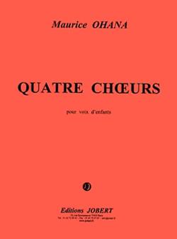 4 Choeurs pour voix d'enfants