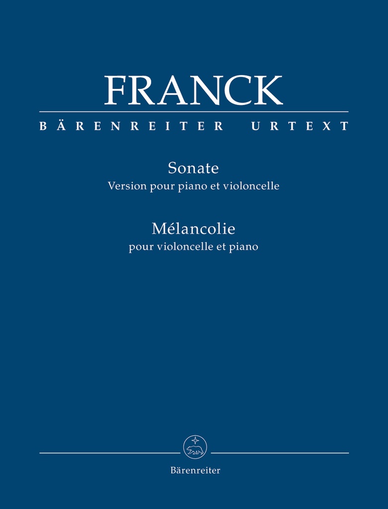 Sonate (version violoncelle) - Mélancolie