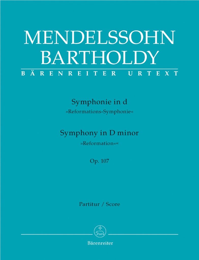 Reformation Symphony D Minor, Op.107 (Full score)