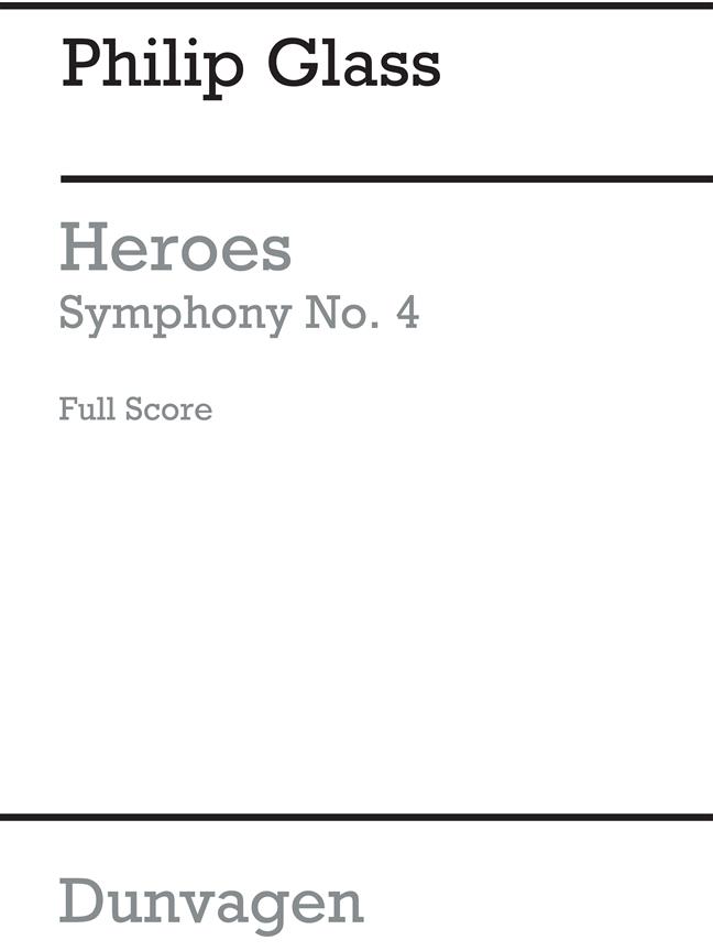 Symphony No.4 (Heroes - Full score)