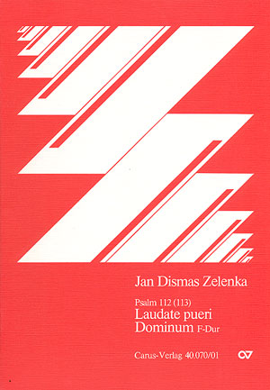 Laudate pueri dominum, ZWV.82 (Choral score)