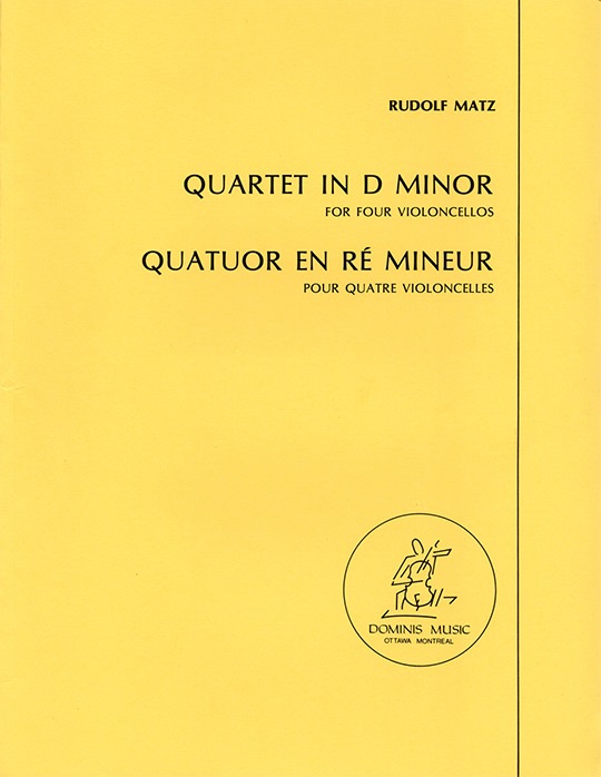 Quartet in D Minor (Pocket score)