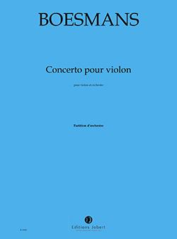 Concerto pour violon et orchestre (Full score)