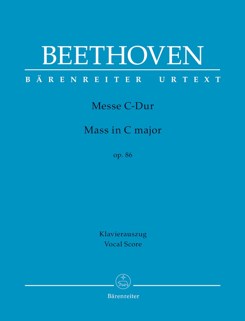 Mass C major, Op.86  (Vocal score)