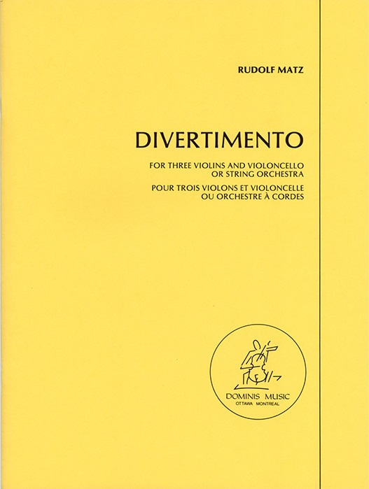 Divertimento (Full score)