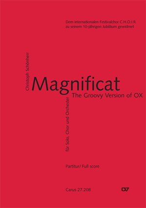 Magnificat - The Groovy Version of OX (Vocal score)