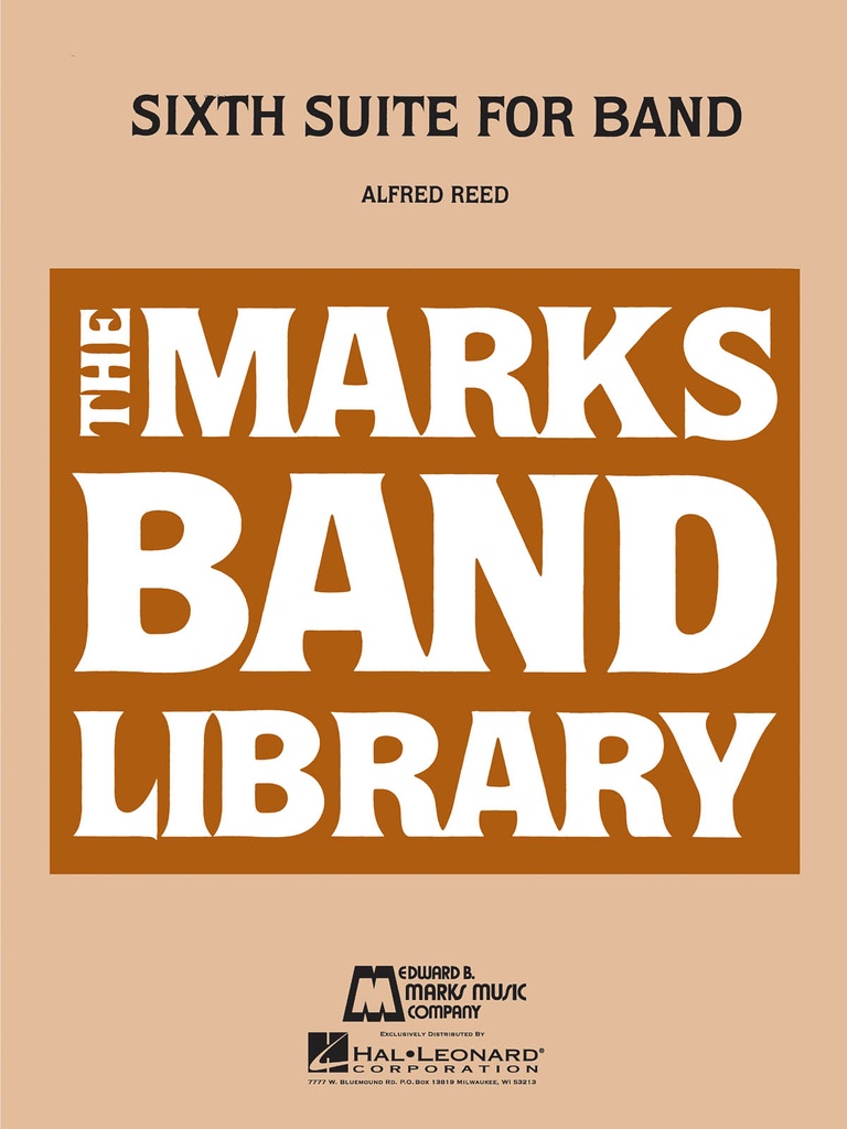 Sixth Suite for Band (Score & parts)