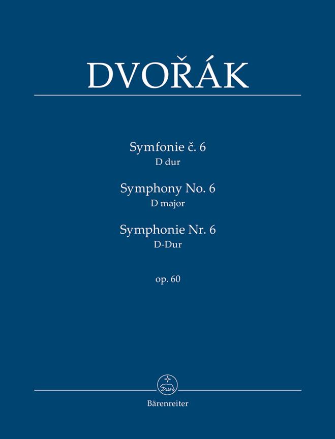 Symphony No.6 in D major, Op.60 (Study score)