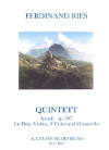 Quintett h-moll, Op.107 (Score & parts)
