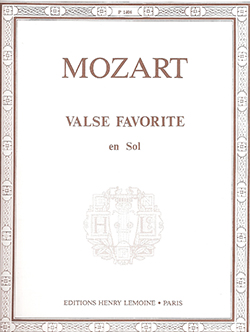 Valse favorite en Sol