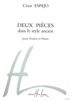 2 Pièces dans le style ancien