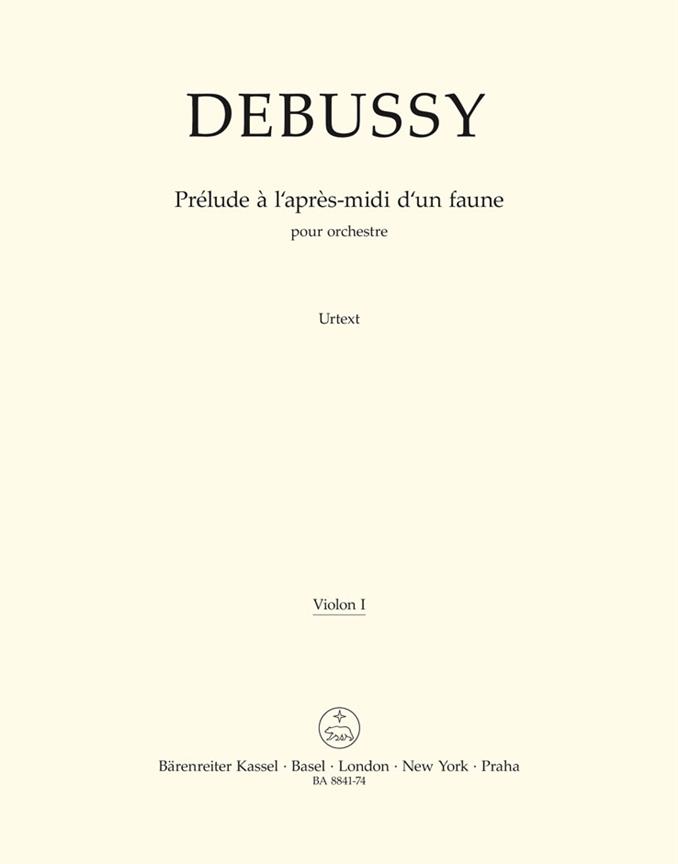 Prélude à l'après-midi d'un faune (Violin 1 part)