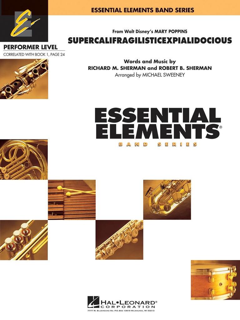 Supercalifragilisticexpialidocious (Score & parts)