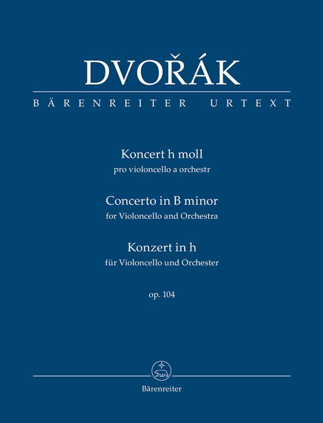 Concerto in B minor, Op.104 (Study score)