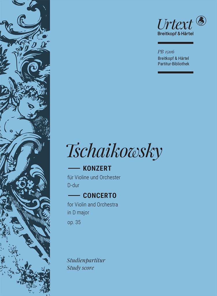 Violin Concerto in D major, Op.35 (Study score)