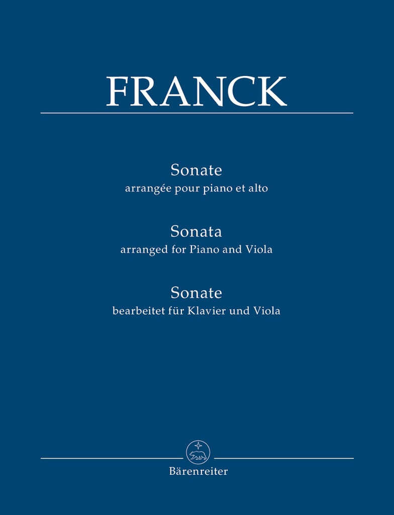 Sonata (Arranged for Viola)