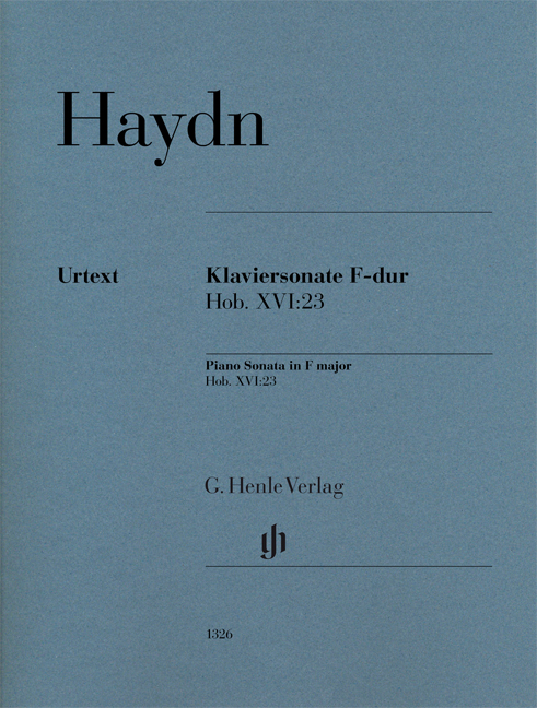 Piano Sonata in F major, Hob.XVI:23