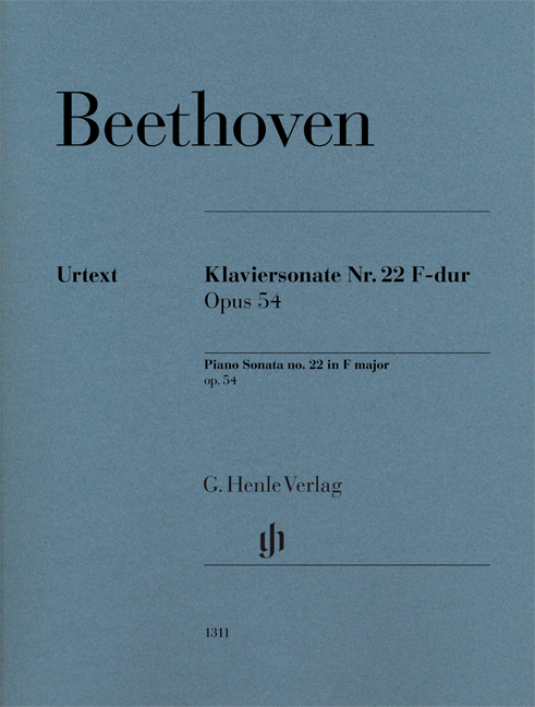Piano Sonata No.22 in F major, Op.54