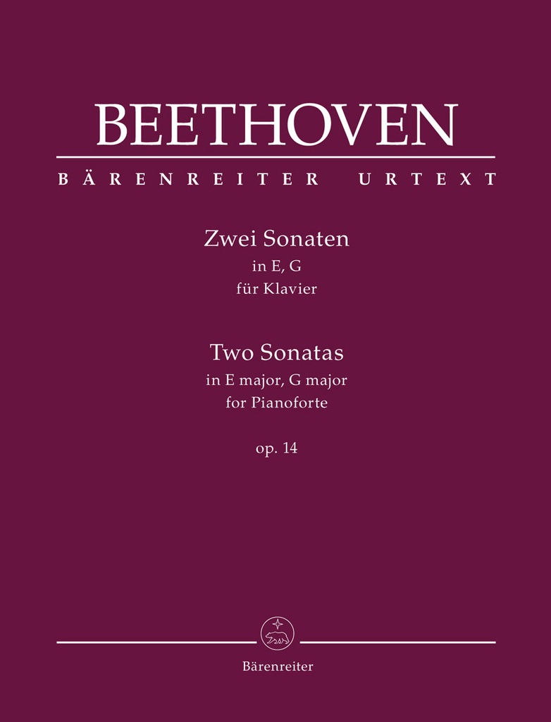 2 Sonatas for Pianoforte E Major, G Major Op.14