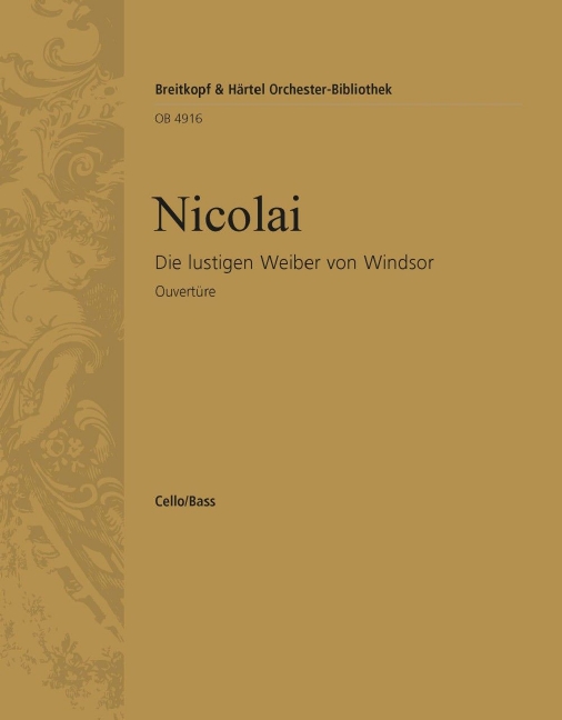 The Merry Wives of Windsor - Overture (Cello/double bass)
