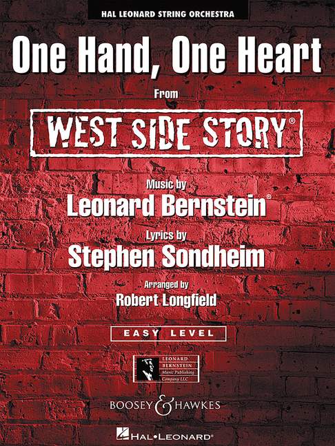One Hand, One Heart (From west side story, score & parts)