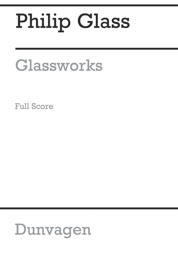 Glassworks (Full score - Archive copy)