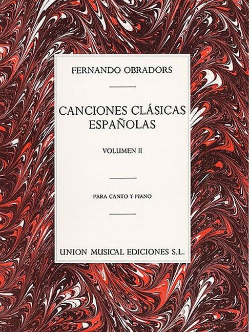 Canciones Classicas Espagnolas - Vol.2