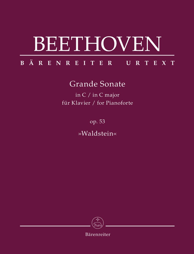 Grande Sonate for Pianoforte C major, Op.53 (Waldstein)