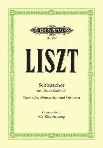 Schlußchor aus: Faust-Sinfonie (Vocal score - Slotkoor)