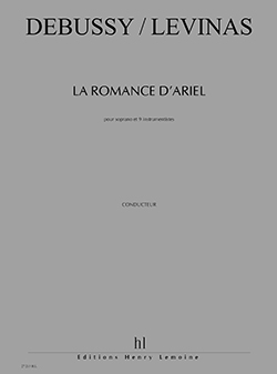 La romance d'Ariel extr. de Chansons de Claude Debussy
