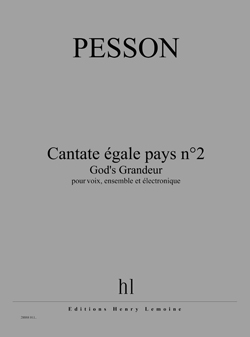 Cantate égale pays No.2 - God's Grandeur