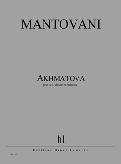 Akhmatova (Full score)