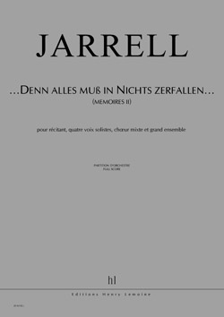 ...Denn alles muss in Nichts zerfallen...