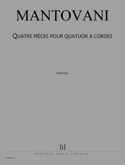 4 Pièces pour quatuor à cordes: Bleu - Les Fées - L'Ivresse - BWV 1007