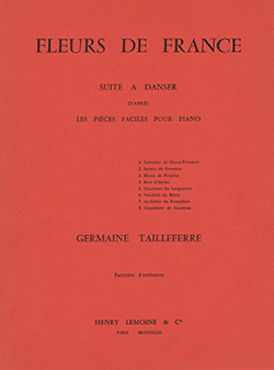 Fleurs de France (Full score)