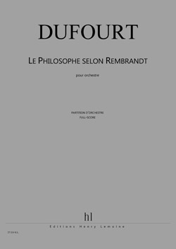 Le Philosophe selon Rembrandt (Full score)