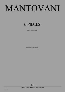 6 Pièces pour orchestre (Full score)