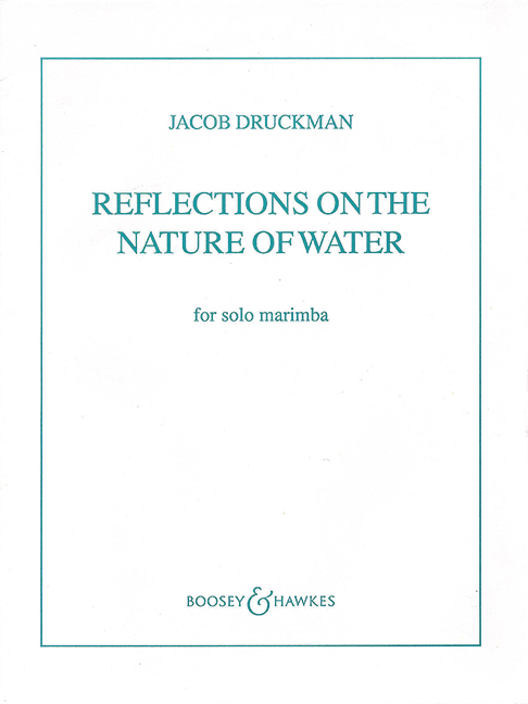 Reflections on the nature of water for Marimba