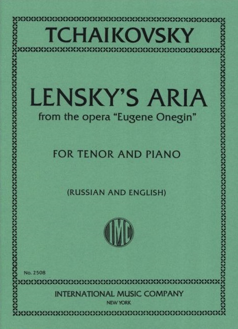 Lenski's Aria (Tenor)