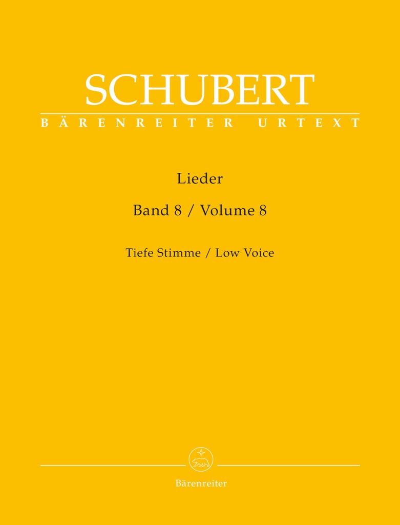 Lieder - Vol.8 (Tiefe Stimme)
