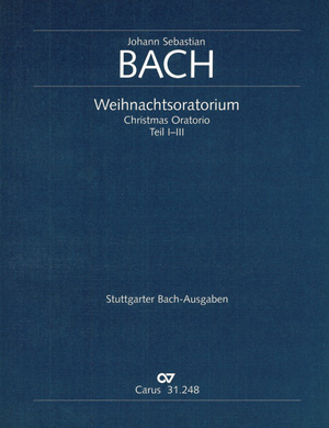 Weihnachtsoratorium 1-3 (Vocal score XL)