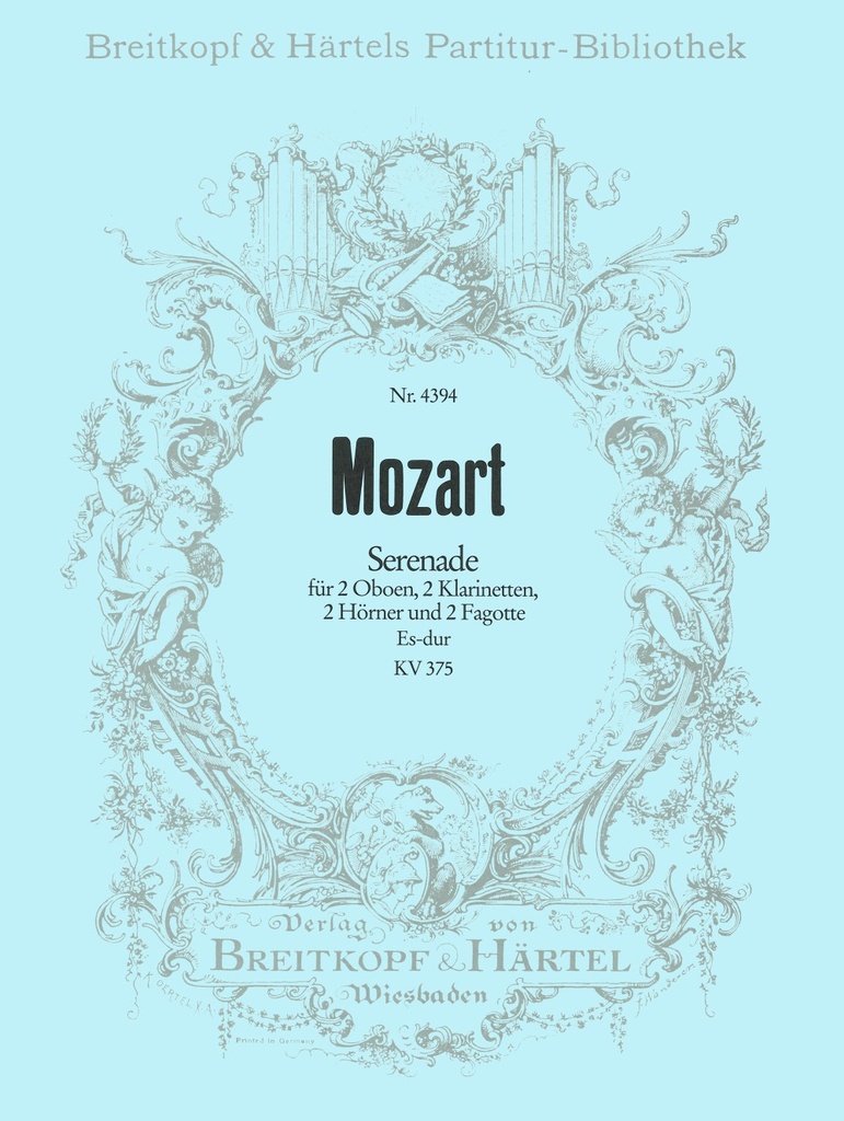Serenade in Eb major, KV.375 (Full score)